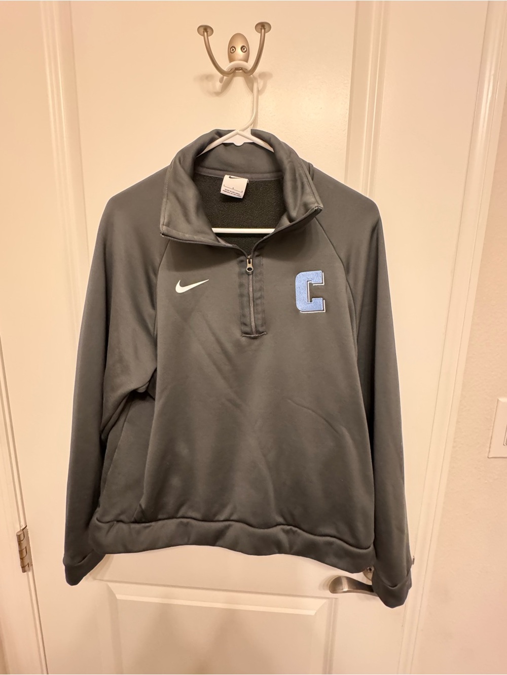 Nike Black Fleece Lined Sweater - Picture 1 of 5